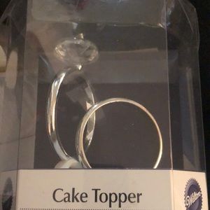 Ring set cake topper